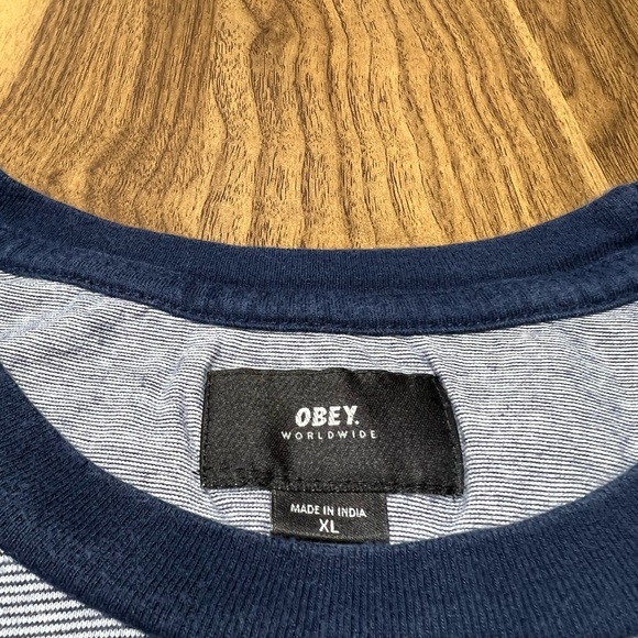 Men’s Obey Long Sleeve T Shirt Size XL - Picture 3 of 3
